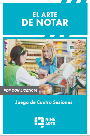 El arte de notar Juego de cuatro sesiones PDF con licencia (The Art of Noticing 4-Session Pack, Spanish)